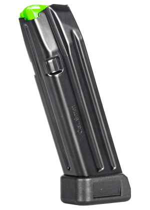 Mec-Gar MGG172003A Glock 17 20rd Extended 9mm Luger  Black Carbon Steel w/Black Floorplate