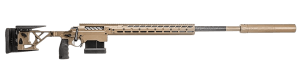 Seekins Precision 0011710491-F SIC  338 Norma Mag 26" Carbon Fiber Threaded Barrel  Flat Dark Earth Cerakote Steel Receiver w/Picatinny Rail  M-LOK Handguard  Arca Rail Forend  Adjustable Folding Flat Dark Earth Aluminum Stock  Black Polymer Grip