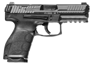 HK 81001059 VP9A1 K *CA Compliant Compact 9mm Luger 10+1 4.09" Black Barrel & Steel Optic Ready/Serrated Slide  Black Polymer Frame w/Picatinny Rail  Interchangeable Backstrap Grip  Ambidextrous