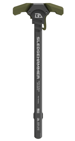Breek Arms BRK6015RGREEN Sledgehammer Charging Handle Mil Spec AR15/M16 Rifles OD Green Aluminum