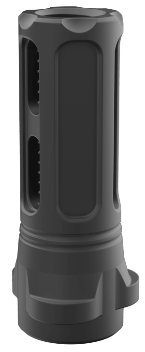 Breek Arms BRK4320 Sentinel Caged Flash Hider Black Nitride Steel 1/2"x28 Threads 223 Cal/5.56mm Compatible w/ Breek-LOK 3QD