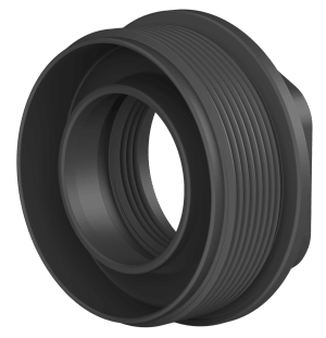 Breek Arms BRK4401 Hub One Plan B Fits Ultralight 1.375"x24 Titanium DLC Black