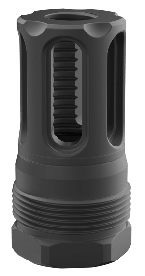 Breek Arms BRK4421 Sentinel Caged Plan B Black Nitride Steel 5/8"x24 Threads 30 Cal