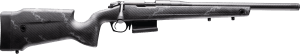 Bergara Rifles B14R008 B-14R Crest CF Full Size 22 LR 10+1 18" Carbon Fiber Threaded Barrel  Graphite Black Cerakote Steel Drilled & Tapped Receiver   MNR Molded w/Mini Chassis Black w/Gray Flecks Carbon Fiber Stock  Right Hand