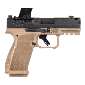 Canik HG8328BDVN Mete MC9 Prime w/Optic Sub-Compact Frame 9mm Luger 17+1 3.64" Black Black Steel Serrated Slide  Flat Dark Earth Polymer Frame w/Picatinny Rail  Textured Grip  MeCanik M04 Red Dot