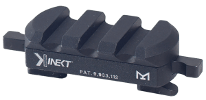 Kinetic Development Group KIN5-100 Kinect 3 Slot Mount M-LOK Picatinny Rail Black