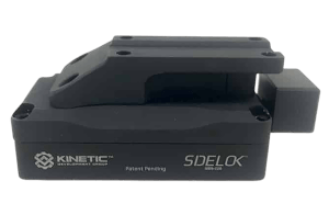 Kinetic Development Group SID5-220 Sidelock Trijicon MRO Mount Black Aluminum Compatible w/ Trijicon MRO/Trijicon MRO Patrol/Burris RT-1X