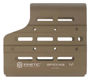 Kinetic Development Group MSH5-110 Optics HUB Spotting Scope Case Flat Dark Earth Aluminum