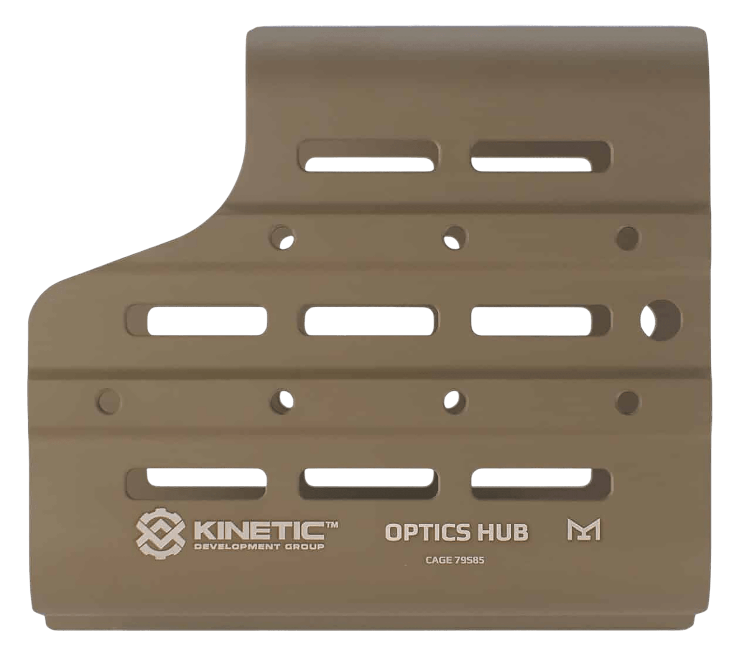 Kinetic Development Group MSH5-110 Optics HUB Spotting Scope Case Flat Dark Earth Aluminum
