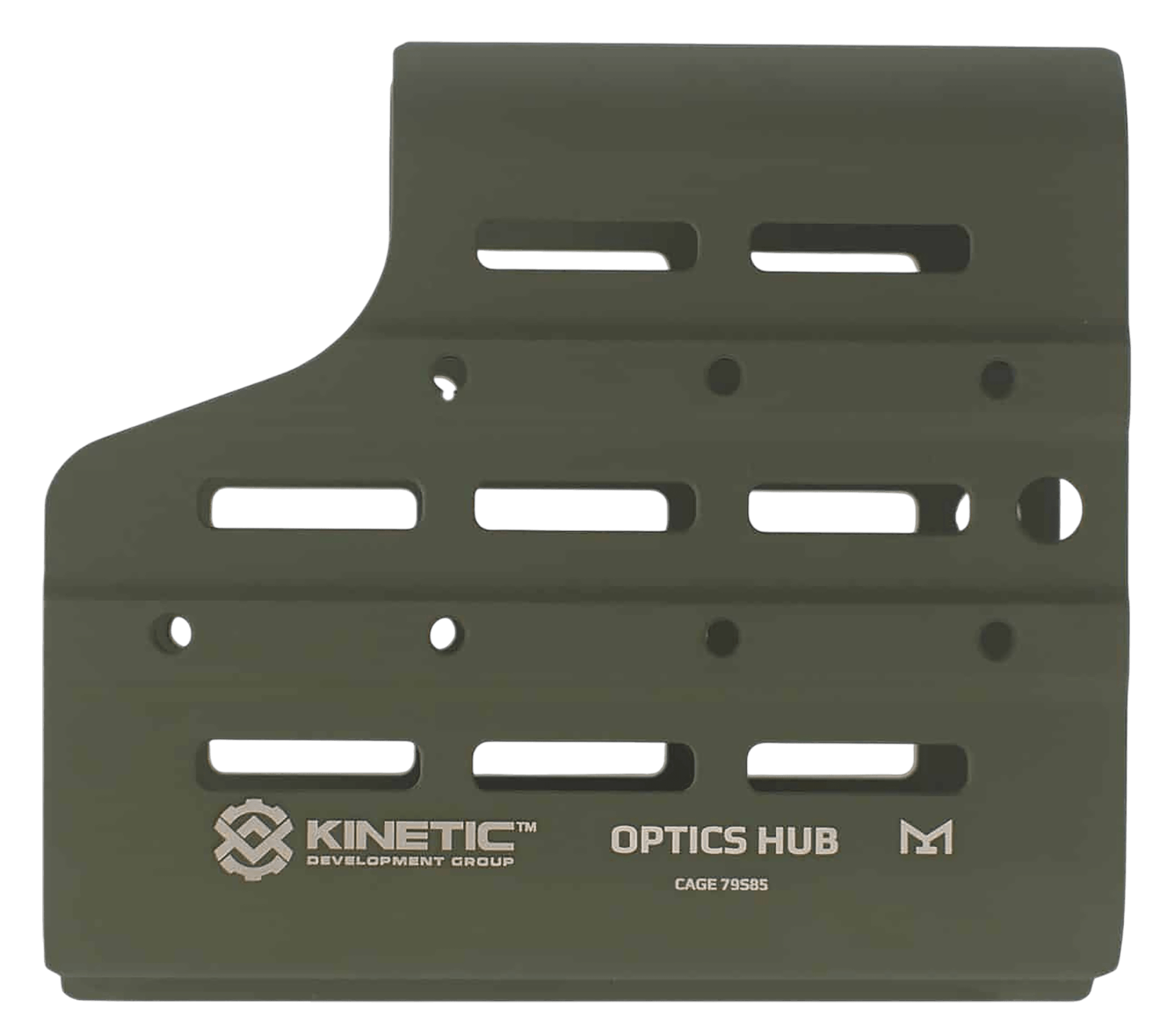 Kinetic Development Group MSH5-113 Optics HUB Spotting Scope Case Green Aluminum