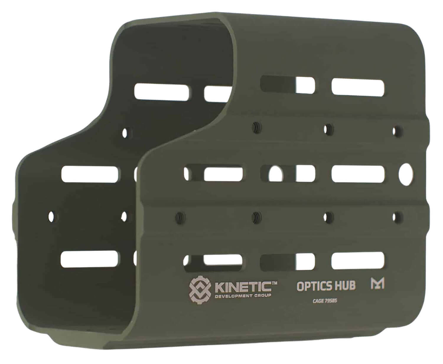 Kinetic Development Group MSH5-113 Optics HUB Spotting Scope Case Green Aluminum - Image 3