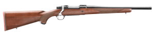 Ruger 67101 Hawkeye Hunter 6.5 Creedmoor 4+1 16.60" Satin Blued Threaded Barrel  Satin Blued Steel Receiver w/Integral Scope Mount  American Walnut Fixed Stock  Right Hand