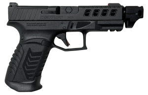 Derya Firearms 10L.DY9.COMP.US DY9  9mm Luger 10+1 4.64" Black Threaded Compensated Barrel  Black Melonite Stainless Steel Optic Ready/Ported/Serrated Slide  Black Melonite Polymer Frame w/Picatinny Rail  Interchangeable Backstrap Grip