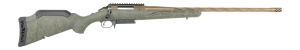 Ruger 56914 American Predator Gen II Sports South Exclusive 22 Creedmoor 3+1 22" Burnt Bronze Cerakote Spiral Fluted Threaded Barrel & Alloy Steel Receiver w/Picatinny Rail  Green Splatter Adj LOP Synthetic Stock