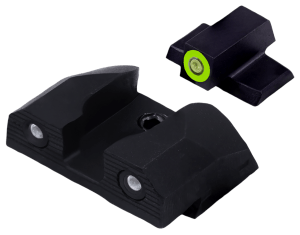 XS Sights SWR209S6G R3D 2.0  Green Tritium Front/Black Oxide Frame  Fits S&W Bodyguard 2.0