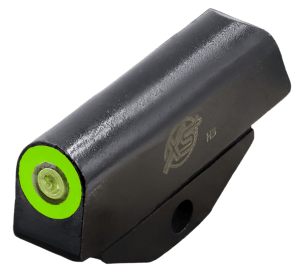 XS Sights SWRV001P4 Standard Dot Front Green Tritium/Black Oxide Frame  Fits S&W Bodyguard