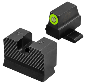 XS Sights SIM004P4G Minimalist Night Sight Set Green Tritium Front/Black Oxide Frame Fits Sig