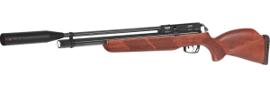 Gamo 1465S54 Coyote Whisper Fusion  PCP 22 Cal 10 Shot  Match Grade Barrel  Beechwood Stock