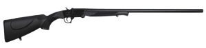 ATI ATIG20NMD26 Nomad 20 Gauge Break Open 3" 1rd 26" Matte Black Single Shot Vent Rib Barrel & Receiver  Fixed Black Synthetic Stock
