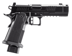 Alpha Foxtrot AA39X1CIG-PDBK19 AF1911 Romulus Compact Frame 9mm Luger 20+1 4.25" Black Threaded Compensated Barrel  Polished DLC Stainless Steel Optic Ready/Serrated Slide  Polish DLC Stainless Steel Frame w/Beavertail & Picatinny Rail  Polymer Grip RMR/R