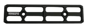 Armaspec ARM621-6 ARCA Rail 6 Slot M-LOK  Black Aluminum Compatible w/ AR-15/10 MLOK Rails