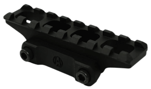 Armaspec ARM631-BLK Optic Riser ELEV8 iBeam 9 Slot Black Aluminum/Steel Compatible w/ Picatinny Mounted Optics or Accessories