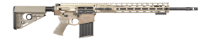 Larue Tactical LTMRGGA308W145FDE LT10 308 Win 20+1 14.50" Black Match Grade Threaded Barrel  Flat Dark Earth Cerakote Aluminum Receiver w/Picatinny Rail  M-LOK Handguard  LaRue RAT Flat Dark Earth Polymer Stock  A-PEG Grip  Ambidextrous