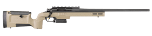 Larue Tactical LTKRGSIETE65CM23FDE Siete  6.5 Creedmoor 23" Match Grade Threaded Barrel  Picatinny Rail Receiver  Larue KRG Bravo Flat Dark Earth Polymer Stock