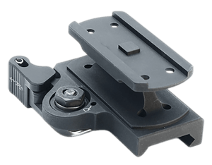 Larue Tactical LT751 Micro Absolute Co-Witness Quick Detach Black Aluminum Compatible w/ Aimpoint Micro T-1/T-2/H-1/H-2 (Micro footprint)