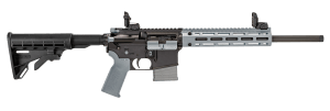 Tippmann Arms A101226 M4-22 LTE 22 LR 25+1 16″ Black Parkerized Threaded Barrel  Matte Black Aluminum Receiver w/Picatinny Rail  Wolf Gray M-LOK Handguard Composite Forend  Black Polymer Stock  Gray Gen2 Grip  Right Hand