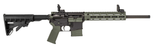 Tippmann Arms A101338 M4-22 LTE 22 LR 10+1 16″ Black Parkerized Threaded Barrel  Matte Black Aluminum Receiver w/Picatinny Rail  OD Green M-LOK Handguard  Composite Forend  Black Polymer Stock  OD Green Gen2 Grip  Right Hand