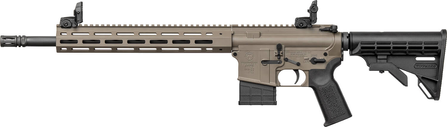 Tippmann Arms A101341 M4-22 Elite 22 LR 10+1 16″ Black Parkerized Threaded Barrel Flat Dark Earth DuraCote Aluminum Receiver w/Picatinny Rail M-LOK Handguard Black Adj CAR15 Polymer Stock Black Gen2 Grip Right Hand Tippmann Arms A101341 M4-22 Elite 22 LR 10+1 16″ Black Parkerized Threaded Barrel Flat Dark Earth DuraCote Aluminum Receiver w/Picatinny Rail M-LOK Handguard Black Adj CAR15 Polymer Stock Black Gen2 Grip Right Hand