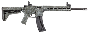 Smith & Wesson 14469 M&P15-22 Sport 22 LR 25+1 16.50″ Black Threaded Barrel  Overall OD Green Topographic Cerakote Polymer Receiver w/Picatinny Rail  M-LOK Handguard  Adj Magpul Moe SL Polymer Stock & Magpul MOE SL Grip