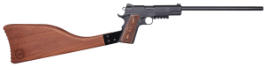 Iver Johnson Arms 1911CARBINEG2 1911 Gen2 Carbine 45 ACP 8+1 16" Black Oxide Barrel  Black QPQ Steel Receiver  Walnut Removable Walnut Stock & Dymondwood Engraved w/Logo Grip