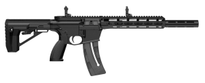 Retay USA RA1522BLKPOLYMLOK RA1522  22 LR 25+1 18" Black Chrome Threaded Barrel  Black Chrome Polymer Receiver w/Picatinny Rail  M-LOK Handguard  Adjustable Black Polymer Stock  Black Polymer Grip
