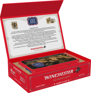Winchester Ammo USA45250 USA 250th Commemorative Box Series 45ACP 230gr Full Metal Jacket 50 Per Box/6 Case
