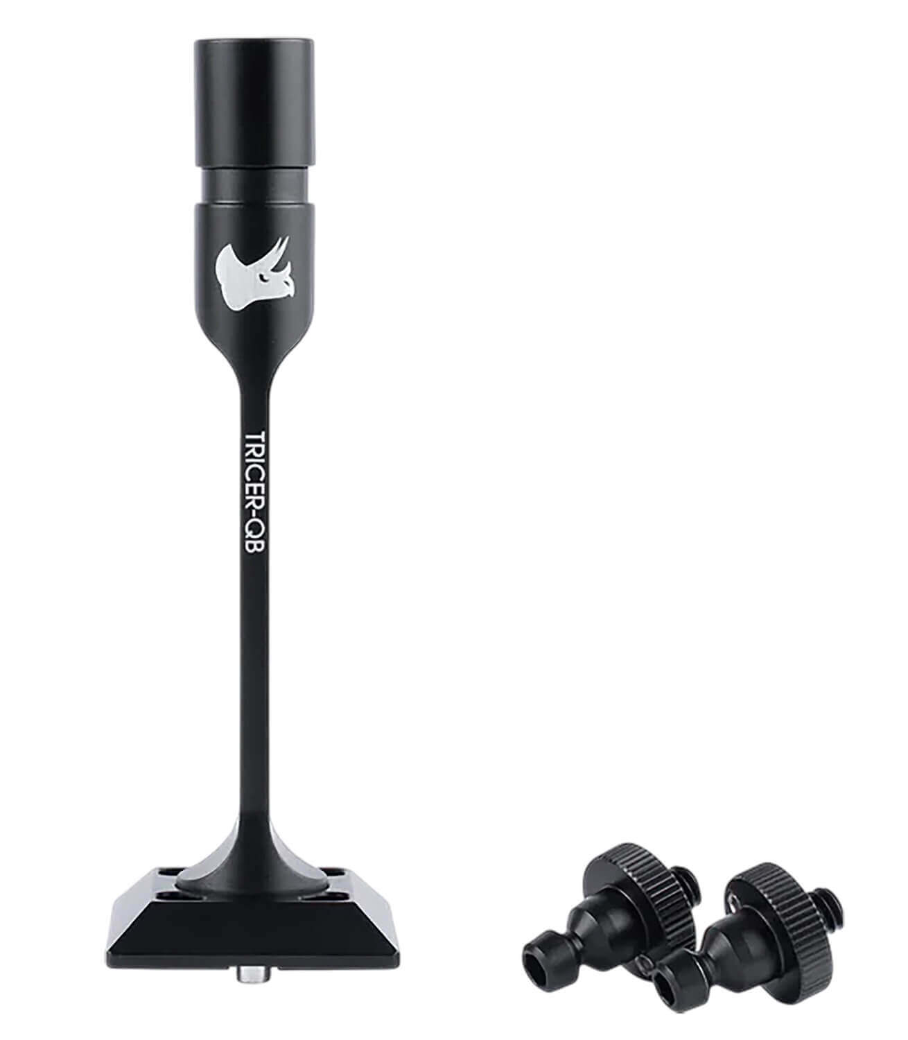 Tricer BA-ADP-2 QB Bino Tripod Adapter Black Aluminum Skeletonized - Image 2