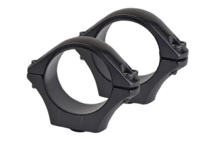 Tikka S1300925 Opti-Lock Rings Black 1" High
