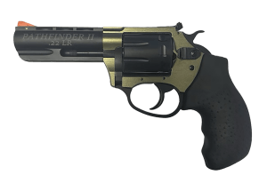 Charter Arms 52236 Pathfinder II Small Frame 22 LR 8 Shot 3.50" Black Passivate Steel Barrel & Cylinder OD Green Aluminum Frame Black Rubber Grip Exposed Hammer