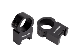 Weaver Mounts 48384 Precision  Black Aluminum 1" Tube Extra Extra High