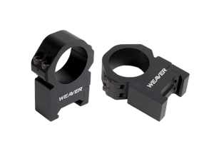 Weaver Mounts 48387 Precision  Black Aluminum 30mm Tube High