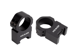 Weaver Mounts 48388 Precision  Black Aluminum 30mm Tube Extra High