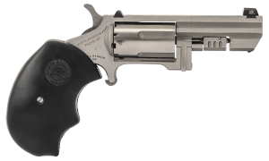 North American Arms RECLUSE Swing Out Recluse 22 Mag 5 Shot 2" Stainless Steel Barrel Cylinder & Frame Oversized Rubber Grip Exposed Hammer