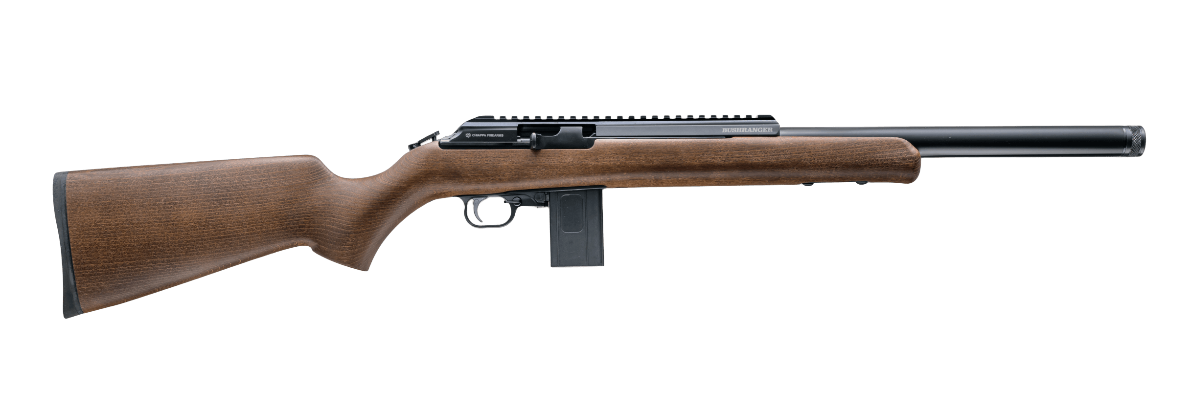 Chiappa Firearms 500282 M1 Carbine BushRanger 22 LR 10+1 22″ Blued Threaded Barrel Picatinny Rail Receiver Walnut Fixed Stock Chiappa Firearms 500282 M1 Carbine BushRanger 22 LR 10+1 22″ Blued Threaded Barrel Picatinny Rail Receiver Walnut Fixed Stock