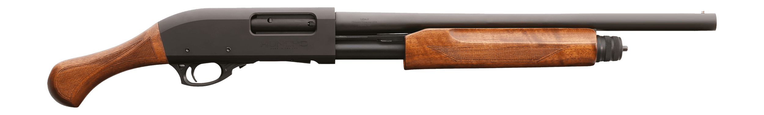 Chiappa Firearms 930439 Honcho Tactical *CA Compliant 12 Gauge 5+1 18.50" Matte Black Steel Barrel & Receiver Walnut Grip