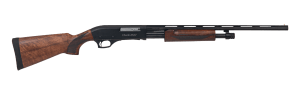 Charles Daly 930415 301 Field Compact 20 Gauge Pump 3" 4+1 22" Vent Rib Barrel  Black Anodized Grooved Receiver  Fixed Walnut Stock