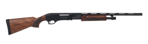Charles Daly 930416 301 Field Compact 410 Gauge Pump 4+1 22" Vent Rib Barrel  Black Anodized Aluminum Grooved Receiver  Fixed Walnut Stock