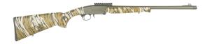 Charles Daly 930427 101  Compact 410 Bore Break Open 1rd Black Steel Single Shot Barrel & Receiver w/Picatinny Rail  Fixed Mossy Oak Bottomland Synthetic Stock  Beretta Benelli Mobil Choke System