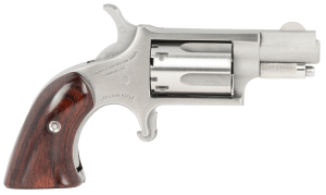 North American Arms 22LRGBG Mini-Revolver 22 LR 5 rd 1.13" Barrel Stainless Steel Barrel/Cylinder/Frame Exclusive Wood Boot Grip