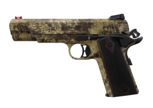 T R Imports 191145CM2 1911 45 ACP 7+1 KT Slide Camo Walnut Grip